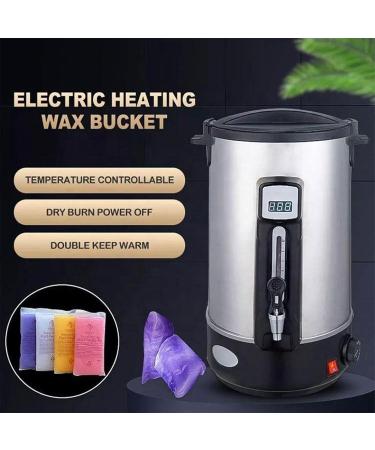 Jiangss 12L Candle Wax Melting Tent - Professional Electric Paraffin Wax Heater for Candle Production Stainless Steel Soy Wax Melt Tank - Buy Online on GoSupps.com