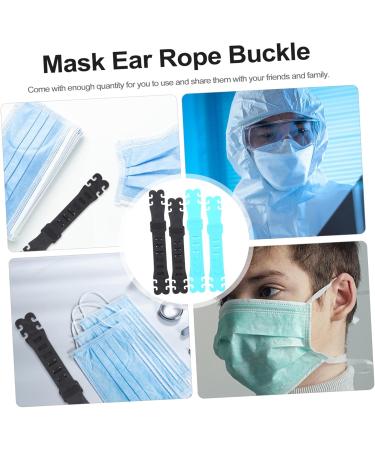 FRCOLOR 40 STK Mask Clips & Hooks - Extendable Anti-Strangulation Mask Rope Buckles for Secure Hanging - Perfect for International Shipping - Buy Online on GoSupps.com