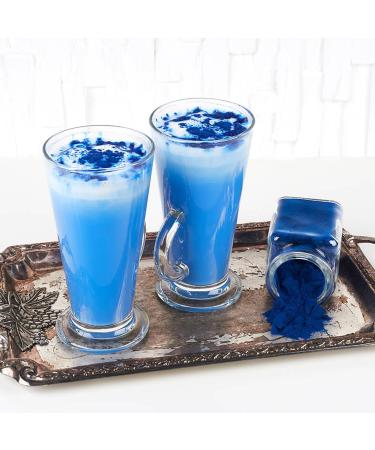  NULTHY NULTHY - Blue Spirulina Powder 25g - Pure and Natural Blue Spirulina Golden Blue Spirulina for Smoothies Desserts and Healt - Buy Online on GoSupps.com