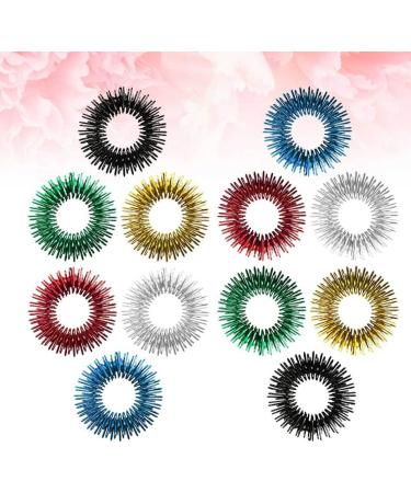 Toyvian 36 STK Stress Relief Mini Toys - Vibration Massage Rings & Finger Rollers | International Shipping - Buy Online on GoSupps.com