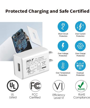 USB Charging Cable for Water Flossers - Portable Cordless Oral Irrigator Replacement Charger for Nicwell Fairywill & More - 4.1FT - Buy Online on GoSupps.com