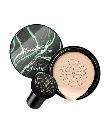 Mushroom Head Air Cushion CC Cream Foundation Moisturizing BB Cream Face Makeup Long Lasting Matte Concealer best cc cream foundation for mature skin (02# NATURE) 0.71 Ounce (Pack of 1) 02# NATURE