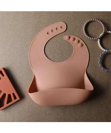 Buy Moonkie Silicone Baby Etching 2 Set - BPA-Free Waterproof Silicone Bibs for Babies & Toddlers - Cream/Buck/Olive Green - Buy Online on GoSupps.com