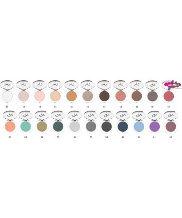 Soft Color Pearl Eyeshadow - 41 Snow - Golden Rose - Home - 41 Snow - Buy Online on GoSupps.com