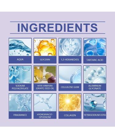  Pruojhw Exfoliating Face Mask Moisturizing and Radiance Beauty Treatment - Enveloping Moisturizing Gel Face Mask - For Sensitive Dry and Oily Skin Young Girls Daily Night and Travel Use - Buy Online on GoSupps.com