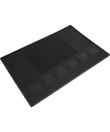 Silicone Barber Mat with Slip Prevention Large Size Work Station Pad for Clippers Scissors Organized & Easy to Cleanse - Buy Online on GoSupps.com