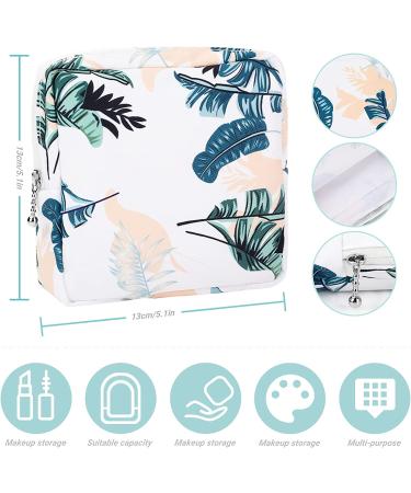 Portable Sanitary Napkin Storage Bag for Women - Geometric Figures Clouds Leaves Hot Air Balloon Design - Buy Online on GoSupps.com