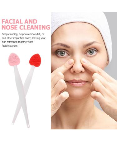 Beaupretty Silicone Exfoliating Lip Brush Set - 6 Double Sided Lip Scrubbers for Soft Plump Lips | Ideal for Dark Lips & Face Cleaning - Buy Online on GoSupps.com