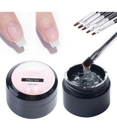 Analoguey Nail Repair Gel - Nail Repair Protection Gel Cracked Nails Instant Cracked Nail Repair Gel for Broken Nails Nail Repair Kit for Split Natural Nail or Damaged Nails Easy Fill in & Fix (#1)