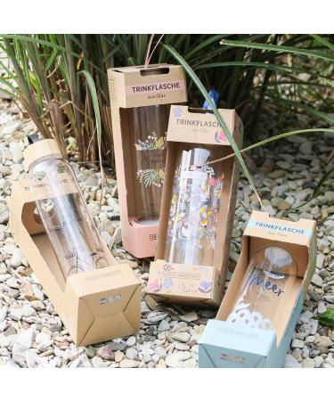 Shop Graphic Workshop Funny Saying Glass Drinking Bottle - 550ml World's Best Mom Pink | International Shipping Available - Buy Online on GoSupps.com
