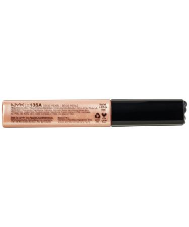 NYX Professional Makeup Mega Shine Lip Gloss in Beige Pearl - 0.37 Ounce - Buy Online on GoSupps.com