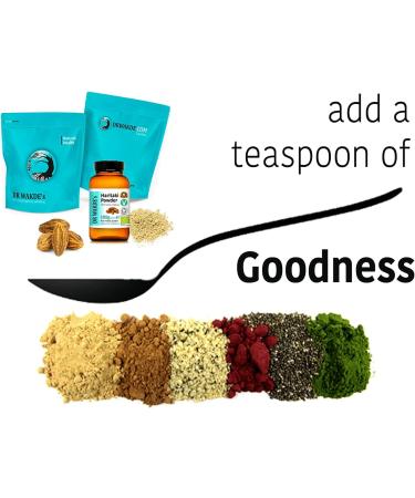 Dr. Wakde's Organic Haritaki Powder - 1kg | Ayurvedic Herb, Vegan, Pure Raw & Dried | Terminalia Chebula | Same Day Dispatch - Buy Online on GoSupps.com