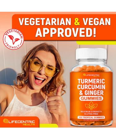 Biotin & Turmeric Vegan Gummies Combo | Max Strength Hair Growth Skin Health and Overall Wellness | 10000mcg Biotin & 95% Standardized Turmeric Curcumin | Natural Non-GMO and Gluten-Free Supplement - Buy Online on GoSupps.com
