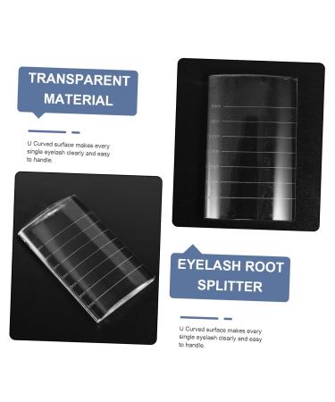 2pcs Eyelash Extension Holder Glass Tray - Premium Eyelash Pallet for Extensions | Ideal for Professionals - Buy Online on GoSupps.com