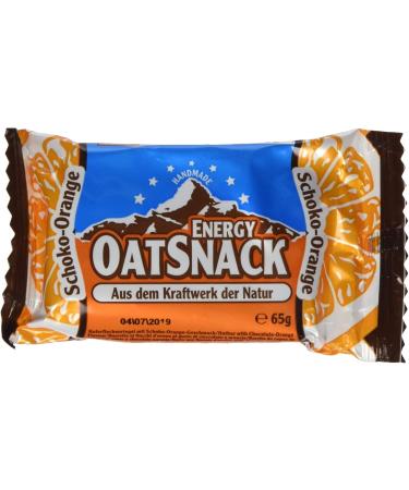 Buy Davina Energy Oatsnack - Handmade Chocolate Orange 30 x 65g (1950g Pack) - Delicious & Healthy Snack for International Shipping - Buy Online on GoSupps.com