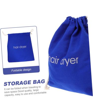 Baluue 3 Pcs Hair Dryer Storage Bag Dustproof Pouch Black Backpack Drawstring Sack Hair Dryers Canvas - Buy Online on GoSupps.com