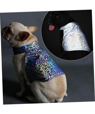 Buy Minkissy 3 PCS Security Dog Visibility Vest - Reflective Orange & Gray Safety Gear for Pets | Nighttime Dog Reflector West for Wildlife Protection - Buy Online on GoSupps.com