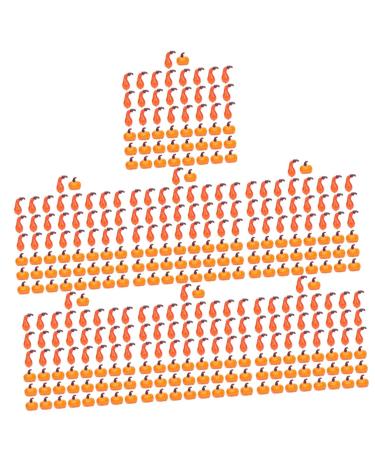 ABOOFAN 350 Pcs Pumpkin Ornaments Fireplace Little Pumpkin