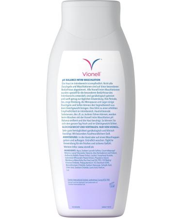 Vionell Wash pH Balance 250ml - Gentle Cleansing for Sensitive Skin | Shop Internationally - Buy Online on GoSupps.com