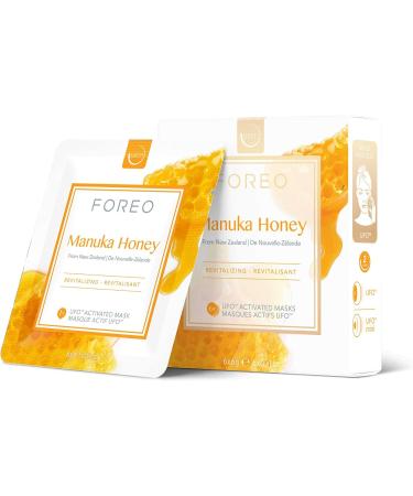 FOREO Luna Mini 2 Silicone Facial Cleansing Brush + UFO Mini 2 Power Mask Device with Manuka Honey and Bulgarian Rose UFO-Activated Masks - Buy Online on GoSupps.com