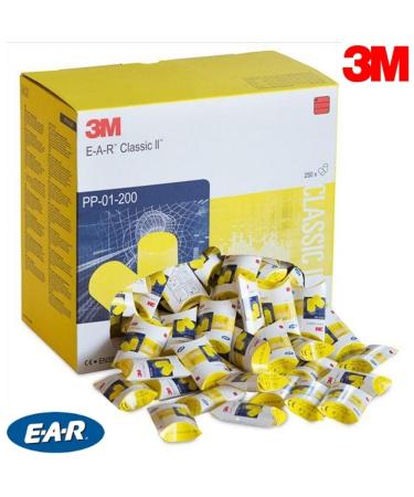 3M E-A-R PP-01-002 Classic Geh rschutzst psel 28 dB Uncorded 250 Paare | Optimaler L rmschutz f r internationalen Versand - Buy Online on GoSupps.com