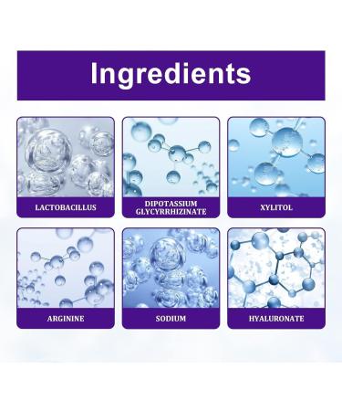 Crystal Clear Mouth Cleansing Foam Purple Toothpaste Corrector for Teeth Whitening Foam Toothpaste for Deep Cleaning Teeth Removing Tooth Stains and Refreshing - Buy Online on GoSupps.com