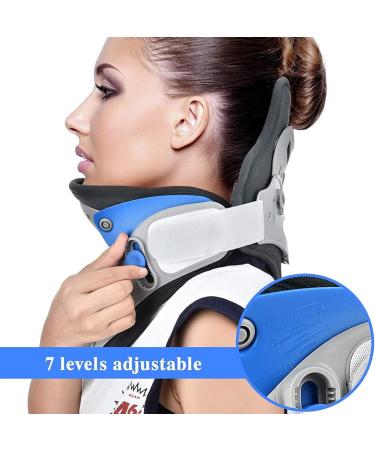 Neck Correction Repair Collar & Support Brace | Breathable Cervical Traction Massager for Spine Relief - Buy Online on GoSupps.com