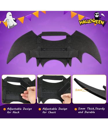Rypet Dog Bat Costume - Halloween Pet Costume Bat Wings Cosplay Dog Costume Cat Costume for Party Large (Pack of 1) - Buy Online on GoSupps.com