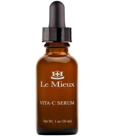 Le Mieux Vita-C Serum - Concentrated Vitamin C & Glutathione Antioxidant Facial Serum for Glowing Skin  VIT C Face Serum to Address The Appearance of Uneven Tone & Blotchiness (1 oz / 30 ml)