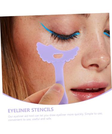 NOLITOY Chritmas 3 Pcs Tools Eyeshadow Silicone Eyeliner Aid Tool Eyeliner Tool for Makeup Baffle Applicator Make up - Buy Online on GoSupps.com