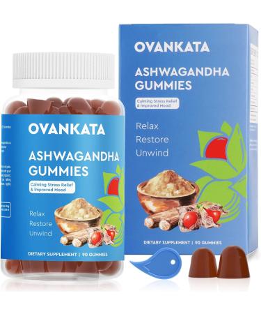OVANKATA Potassium Magnesium Gummies with Ashwagandha & Vitamin D - Natural Energy & Stress Relief - Buy Online on GoSupps.com