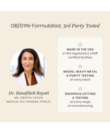 Perelel Fertility Support Antioxidant Multivitamin with COQ10 N-Acetyl-L Cysteine (NAC) & A a Berry Women s Supplement Soy Dairy & Gluten Free Non GMO 60 Capsules - Buy Online on GoSupps.com