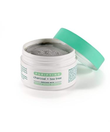 Earth Therapeutics Dead Sea Mineral Clay Mask - Charcoal & Tea Tree | International Shipping Available - Buy Online on GoSupps.com