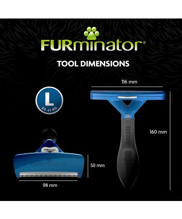 Furminator Undercoat deShedding Tool L - Version 2.0 | Pet Grooming Tool - Buy Online on GoSupps.com