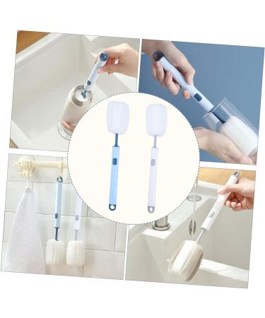 Zerodeko 2pcs Brush Multipurpose Cleaner Flask Sponge Cup Cleaner Coffee Glasses Neck Bottle Cleaning Tools Sponge Bottle Cleaner Blue Bottle Foam Cup Plastic Baby Feeding Bottle - Buy Online on GoSupps.com