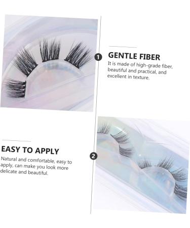 minkissy 1 Pair Segmented Lashes Dress Costume Eyelashes Grafting Eyelashes False Eyelashes Extension Fake Long Eyelash Segmented False Eyelashes Natural 5d High-grade Fiber Cross Extend - Buy Online on GoSupps.com