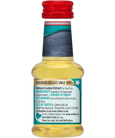 Dr Oetker Sicilian Lemon Natural Extract 2X35ml - Buy Online on GoSupps.com