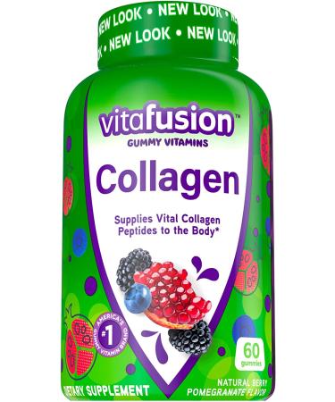 Vitafusion Collagen Gummy Vitamins 60ct - Boost Skin Health and Elasticity - Buy Online on GoSupps.com