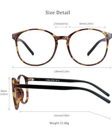 LifeArt Anti Fog Blue Light Blocking Glasses - Anti Eyestrain Computer & Gaming Glasses for Men & Women (Tortoise No Magnification - Buy Online on GoSupps.com