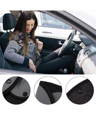 2Pcs Kids Seat Belt Adjuster & Cover - Universal Car Safety Harness Strap Triangle Positioners - Adjustable Seat Belt Pads for Children - Buy Online on GoSupps.com