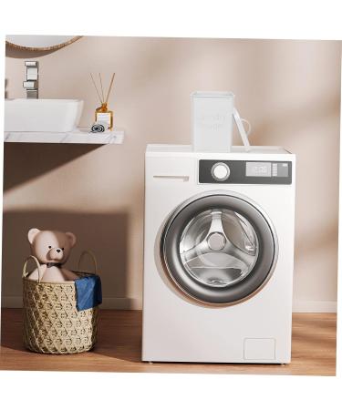 Healifty 1 Set Washing Storage Bucket Lotion Dispenser Household Iron Bucket Fabric Softener Dispenser 23X15.5CM White - Buy Online on GoSupps.com