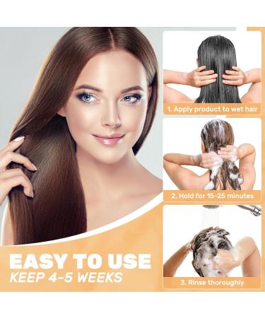 Buy Hair Dye Shampoo for Men & Women - Dark Brown 500ml | Ammonia-Free Natural Herbal Gray Hair Coverage - Buy Online on GoSupps.com