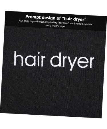 Ipetboom 4 Pcs Hair Dryer Storage Bag Hair Dryers Durable Storage Bag Hot Safe Hair Dryer Pouch Room Supplies - Buy Online on GoSupps.com