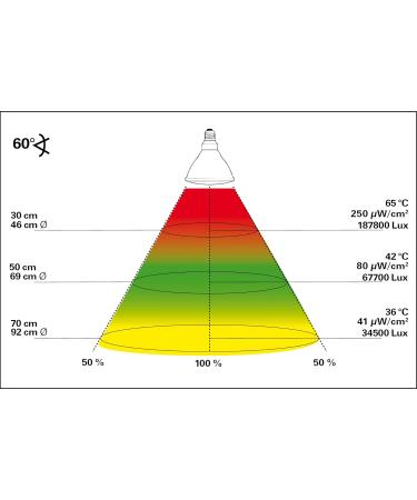 150W Lucky Reptile Bright Sun Flood Jungle - E27 Terrarium Heat Lamp with UVA & UVB for Tropical Reptiles - Buy Online on GoSupps.com