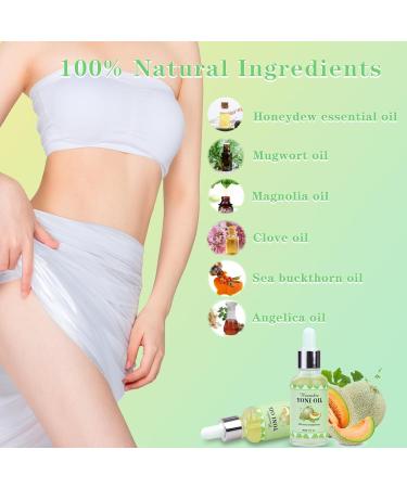 Yoni Essential Oil for Women 2 Pack - 1 fl oz/30 ml Feminine Deodorant, Restores Ph Balance, Eliminates Odor - 100% Natural Serum with Honeydew Essential Oils - Buy Online on GoSupps.com