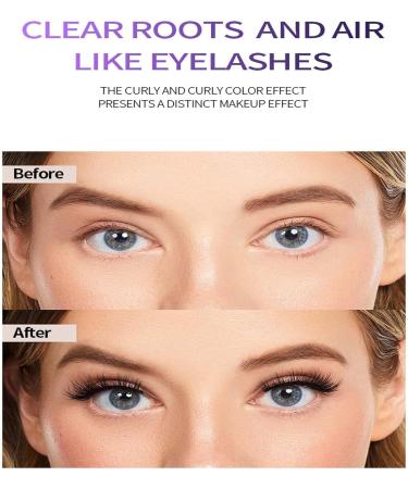 EONFAVE 5D waterproof mascara long eyelashes waterproof volumizing brush black eyelashes long lasting mascara cream mascara with silk fiber nonclumping extra volume thick and curly - Buy Online on GoSupps.com