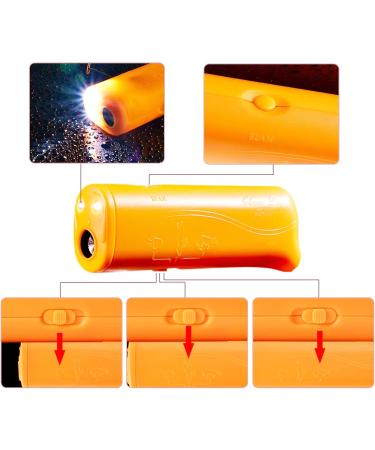 3-in-1 My Heart LED Ultrasound Dog Repeller & Trainer Anti-Bark Handheld Device for Effective Dog Training - Buy Online on GoSupps.com