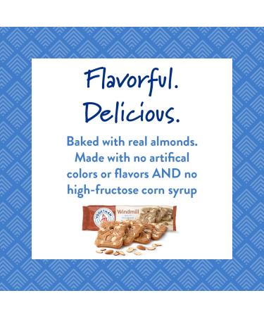 Voortman Bakery Windmill Almond Cookies 8 oz. Pack of 4 - Made with Real Ingredients, No Artificial Additives - Buy Online on GoSupps.com