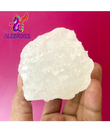 8 oz Alebrixes Alum Stone Rocks - White Alum Crystal Blocks for Natural Deodorant & Antiperspirant - Cooking, Beauty & Health - Buy Online on GoSupps.com