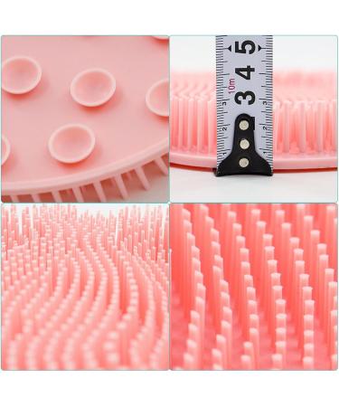 Shower Foot Scrubber Massager - Silicone Hands-Free Flat Back and Foot Scrubber - Massages Feet Without Bending for Foot Circulation Soothing Tired Feet Dobooo Pink - Buy Online on GoSupps.com